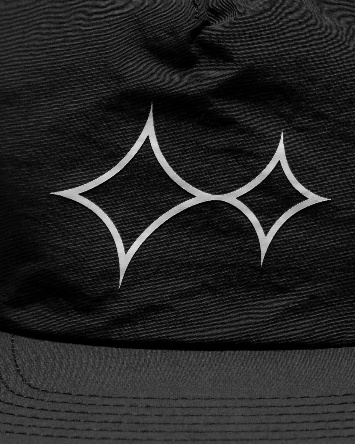 Bstn Brand Logo Nylon Cap Black - Mens - Caps