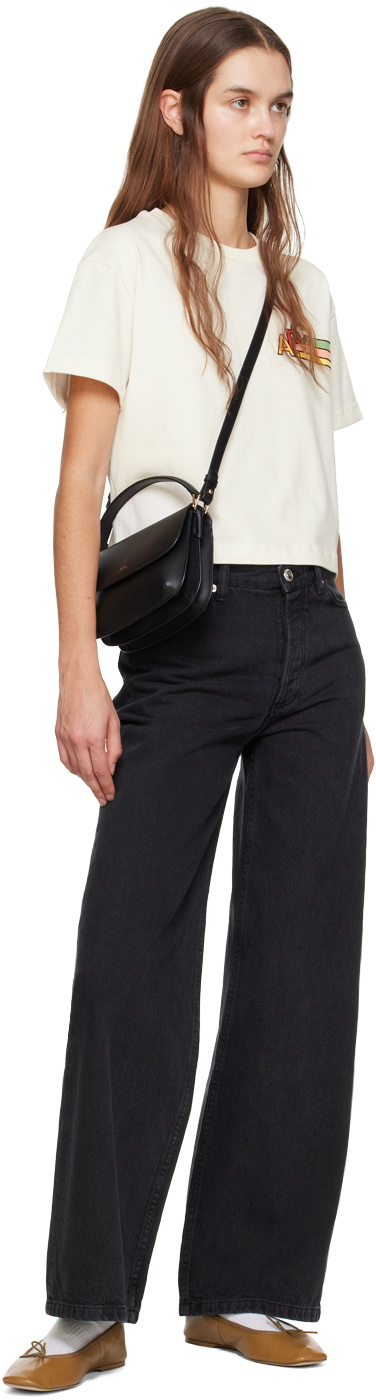 A.P.C. Black Mini Sarah Shoulder Bag A.P.C.