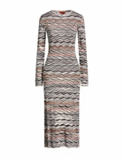 Missoni Womens Midi dress in Brown