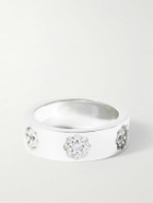 Hatton Labs - Daisy Silver Cubic Zirconia Ring - Silver