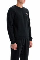 MAISON KITSUNE fox head regular fit sweatshirt Black