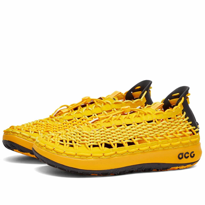 Photo: Nike ACG Watercat Sneakers in Vivid Sulfur/University Gold