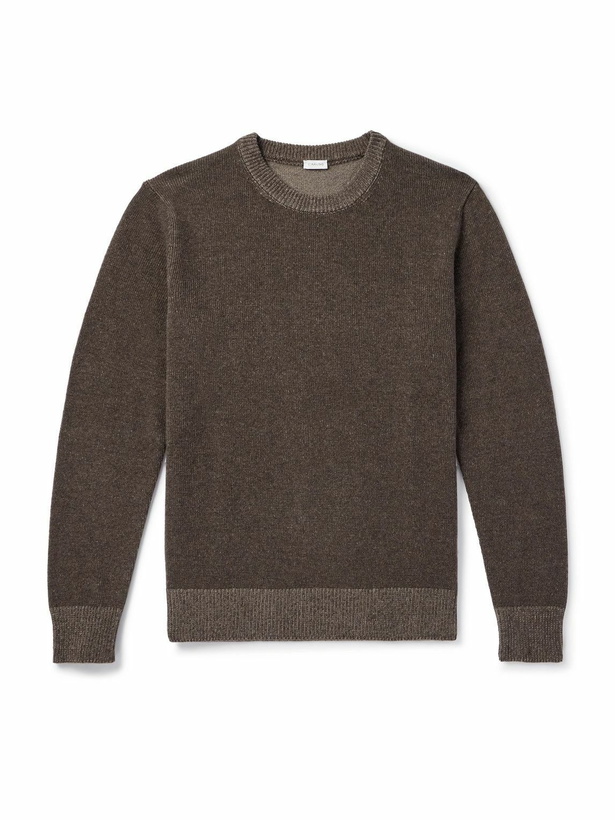 Photo: Caruso - Ribbed Wool Sweater - Brown