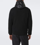 Bogner Zisco down-paneled hooded wool cardigan