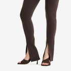 Represent Women's Asymmetric Stretch Heel in Chocolate