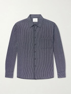 The Elder Statesman - Summer Weave Cotton Shirt - Blue