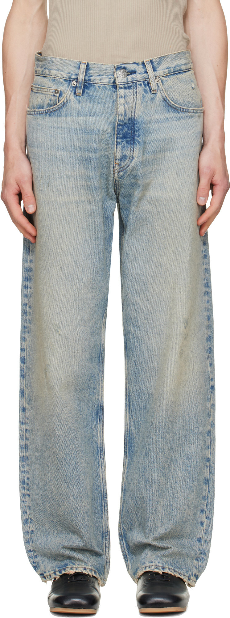 Sunflower Blue Loose Jeans