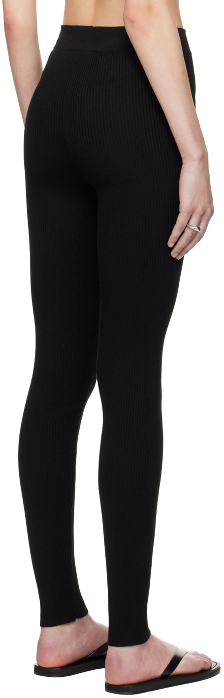 Fear of God ESSENTIALS Black Rib Leggings