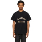 Fear of God Black Baseball T-Shirt