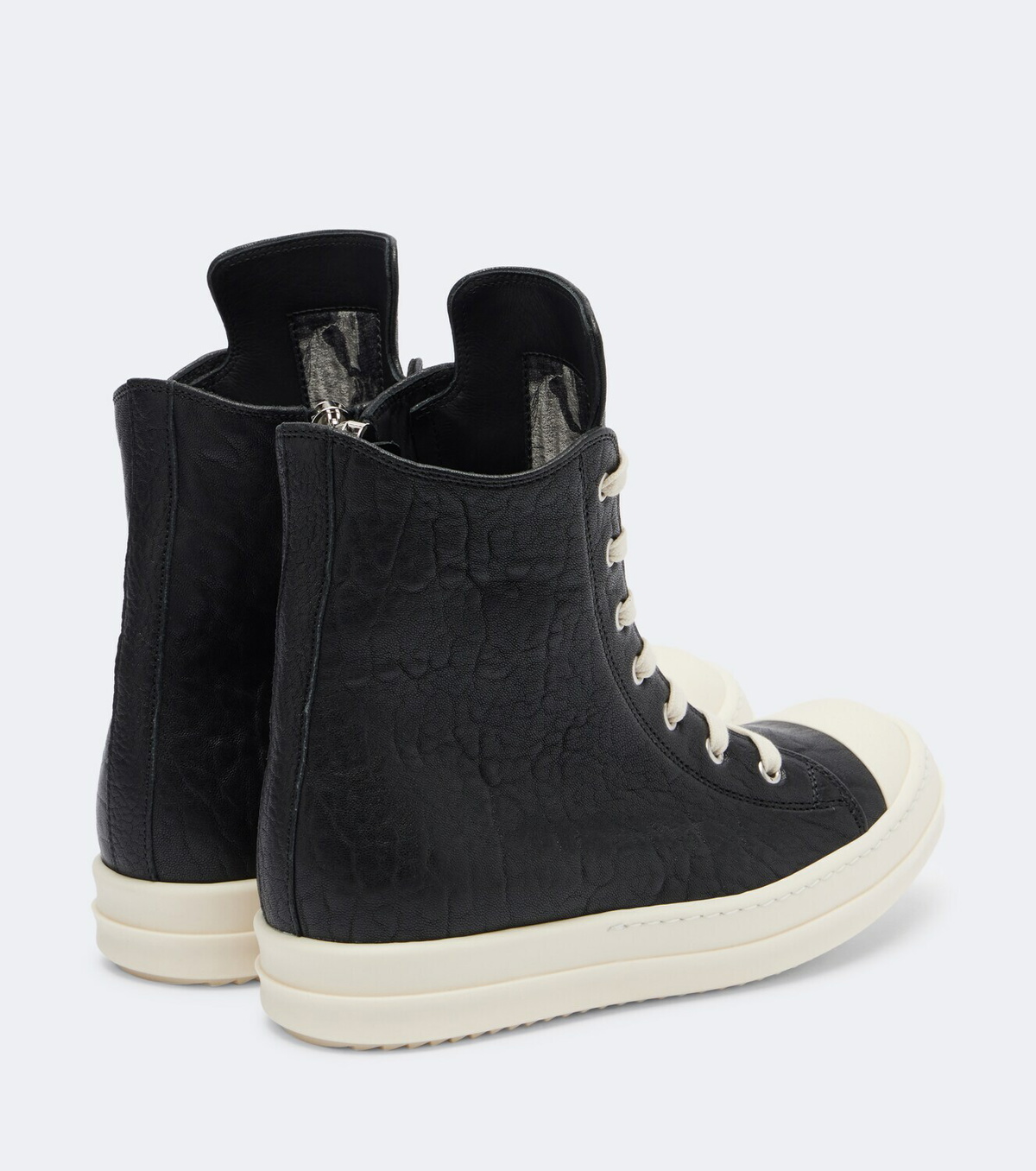 Rick Owens Leather high-top sneakers