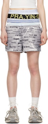 Praying Gray Underwear Shorts