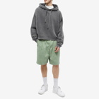 Nike Men's Life Pleated Chino Short in Oil Green/White