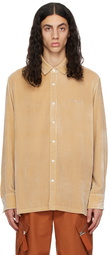 Jacquemus Beige Le Papier 'La Chemise Tombolo' Shirt