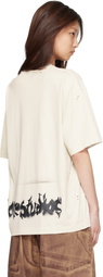 Acne Studios Off-White Gothic Logo T-shirt