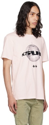 Ksubi Pink Disco Kash T-Shirt