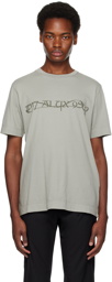 1017 ALYX 9SM Gray Graphic T-Shirt