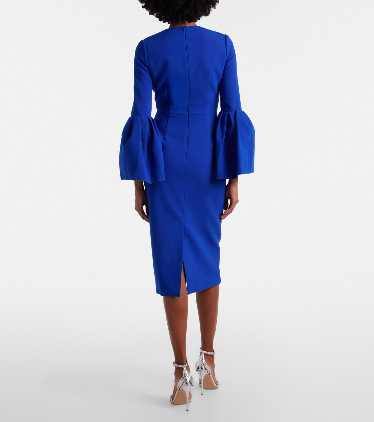 Roksanda Margot crêpe midi dress