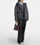 Tod's Belted hooded padded cashmere jacket