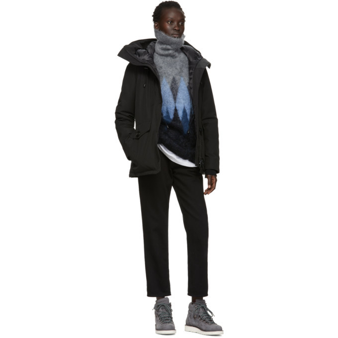 Canada Goose Black Black Label Down Rideau Parka Canada Goose