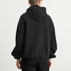 Umbro by Slam Jam Men's OG Logo Mask Hoodie in Washed Black