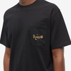 Palmes Men's Punk Rocket T-Shirt in Black