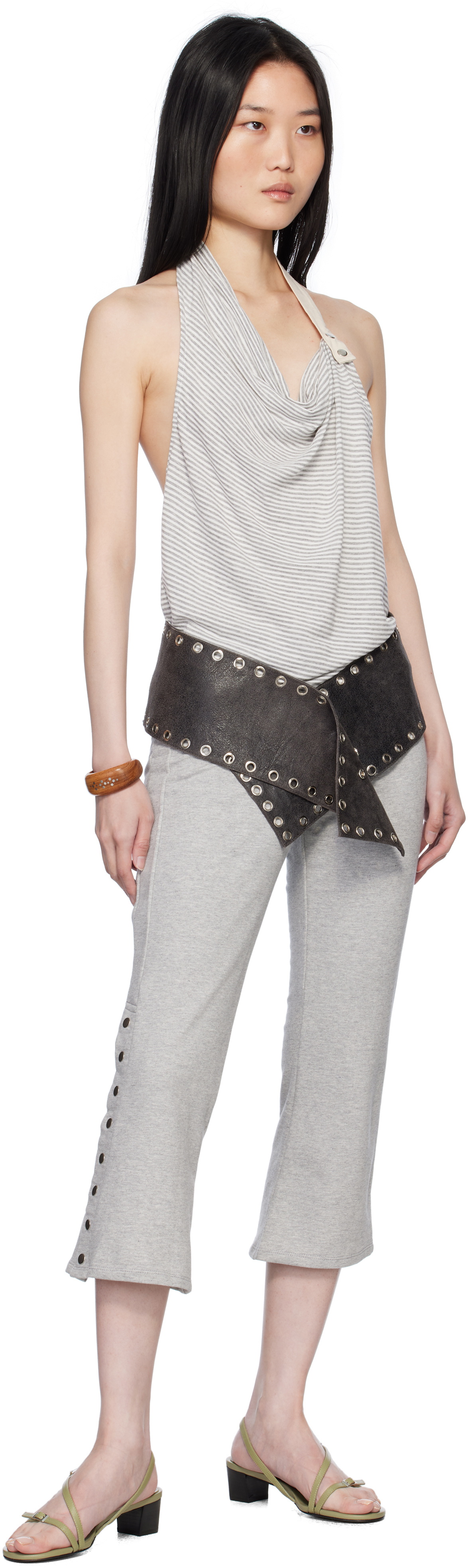 Belle The Label Gray Dilara Belt