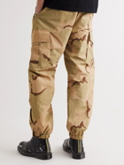 UNDERCOVER - Slim-Fit Tapered Camouflage-Print Nylon-Ripstop Cargo Trousers - Neutrals