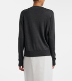 The Row Ondre cashmere and silk sweater