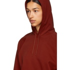 Carhartt Work In Progress Red Chase Hoodie