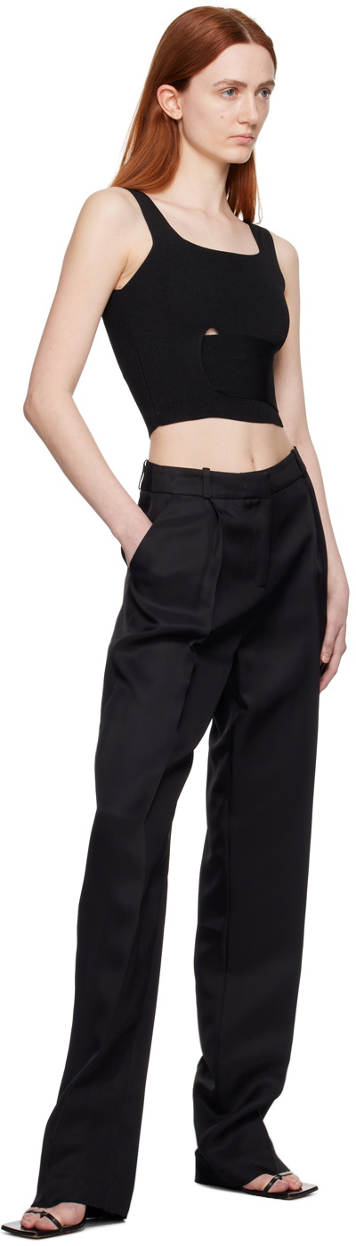 BOYAROVSKAYA Black Notte Trousers