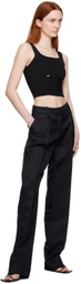 BOYAROVSKAYA Black Notte Trousers