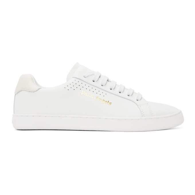 Photo: Palm Angels White and Off-White Palm One Sneakers