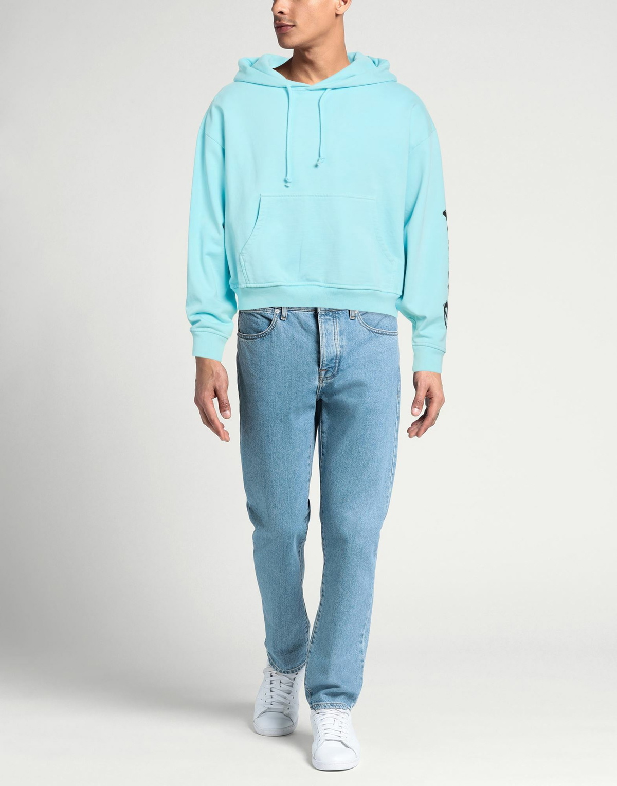 Rassvet Mens Sweatshirt Sky in Blue