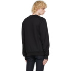 Dolce and Gabbana Black Logo Patch Sweatshirt