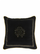 ROBERTO CAVALLI Venezia Cotton & Silk Cushion