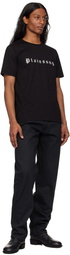 TAKAHIROMIYASHITA TheSoloist. Black 'Plainsong' T-shirt