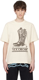 ICECREAM Off-White Boots T-Shirt