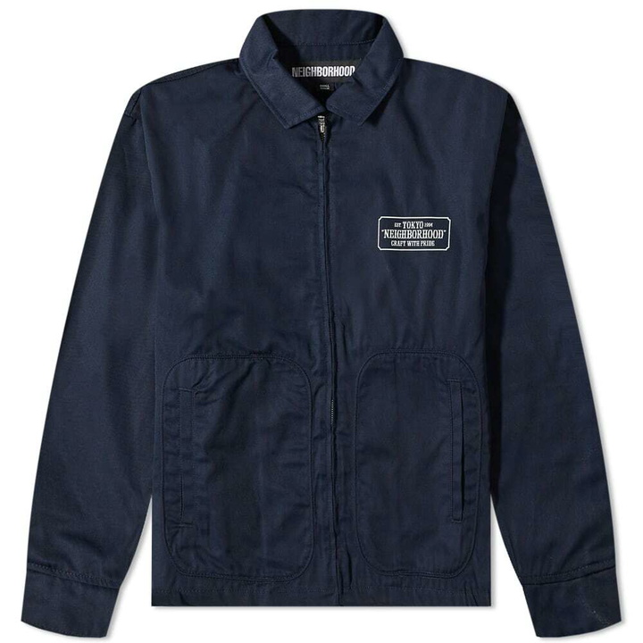 Photo: Neighborhood Men's Harrington Jacket in Navy