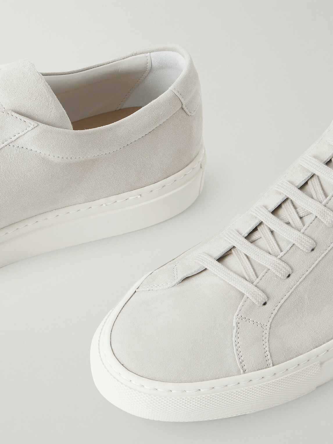 Common Projects - Achilles Premium Suede Sneakers - Neutrals