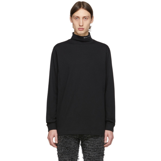 Photo: 1017 ALYX 9SM Black Roll Neck Turtleneck