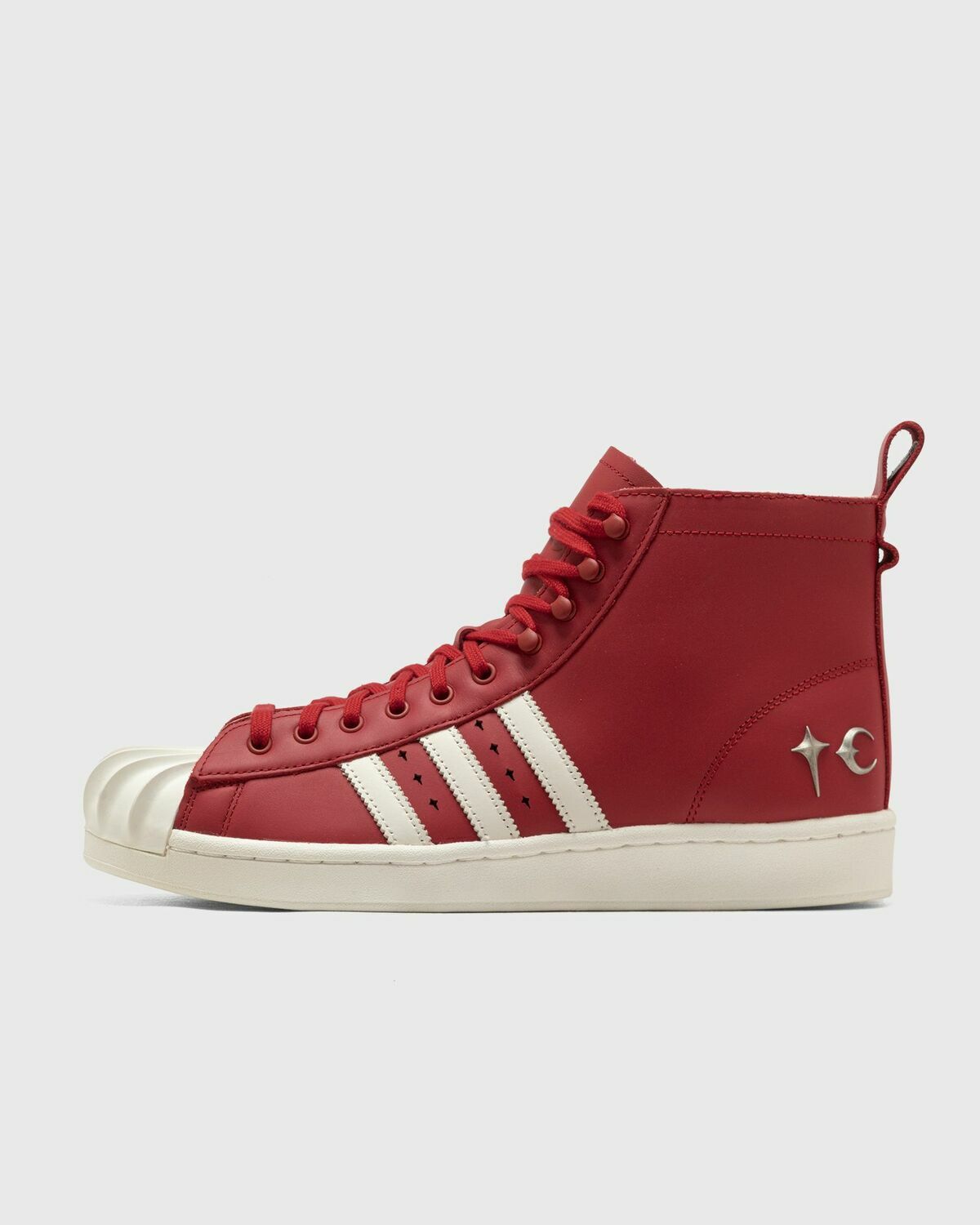 Adidas X THUG CLUB SUPERSTAR BOOT LUXE TC Red Mens High-& Midtop