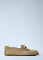 Miu Miu Suede Mesh Loafers