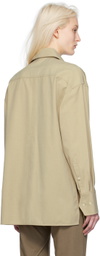 CAMILLA AND MARC Beige Arwin Shirt