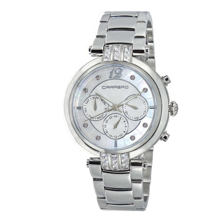 Photo: Torino Carrero Adelina GMT Quartz White Dial Ladies Watch CL1S03WTJ