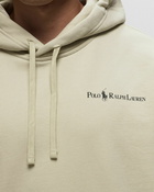 Polo Ralph Lauren Lspohoodm1 Long Sleeve Sweatshirt Beige - Mens - Hoodies