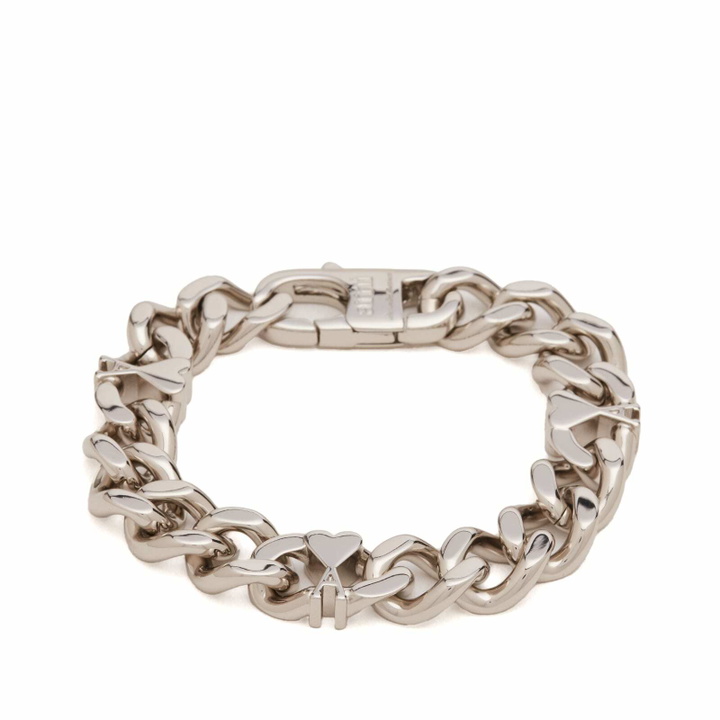 Photo: AMI Paris Men's ADC Chain Bracelet in Silver