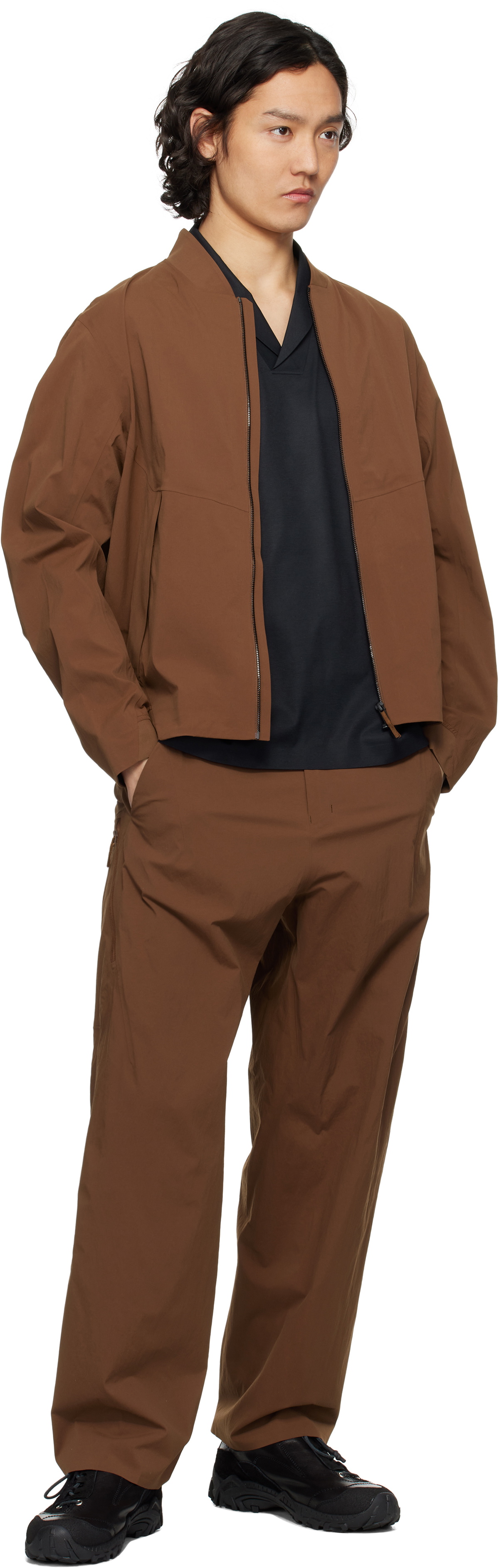 Veilance Brown Diode Bomber Jacket Arc'teryx Veilance