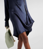 Loewe Chain-detail silk shirt dress