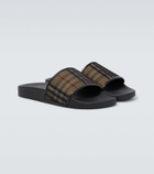 Burberry - Burberry Check slides