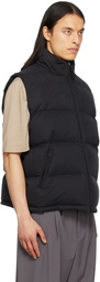 The Row Black Gettler Reversible Down Vest